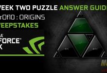 NVIDIA #OrderOf10 Origins Challenge Week 2 Answer Guide #orderof10, challenge, giveaway, Nvidia, origins, puzzle 2