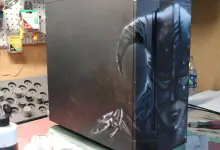 Aerocool DS-230 Case Debuts at Gamescom 2 Aerocool DS-230 Case Debuts at Gamescom Aerocool, airbrush, blue horse studios, Case, custom, ds-230, rlc, ron lee christianson, skyrim 1