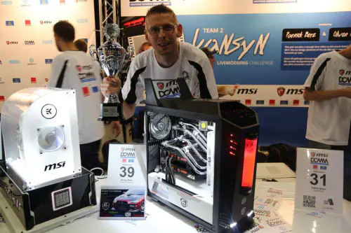 Casemods of DCMM @ Gamescom 2016 4 Ronny Moor - "Maker EVO Deluxe" - 3rd Place CaseMods Category and "Lightglass" 3rd Place CaseCons Category