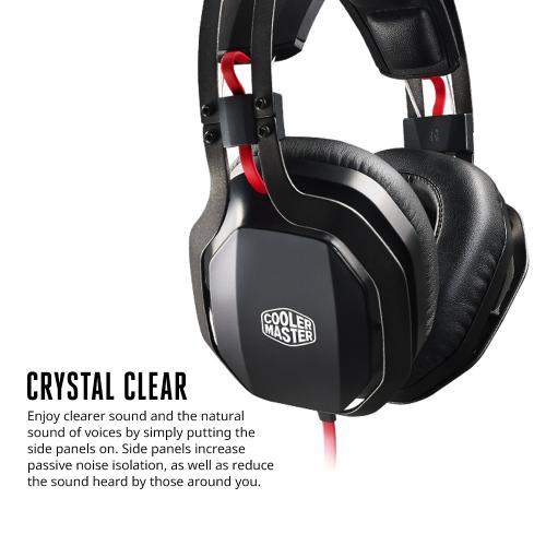 Cooler Master Introduces Over-ear MasterPulse Headset Cooler Master, earphone, Headphones / Audio, Headset, master pulse 4