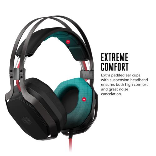 Cooler Master Introduces Over-ear MasterPulse Headset Cooler Master, earphone, Headphones / Audio, Headset, master pulse 6