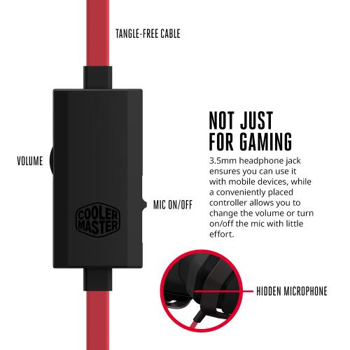 Cooler Master Introduces Over-ear MasterPulse Headset Cooler Master, earphone, Headphones / Audio, Headset, master pulse 7