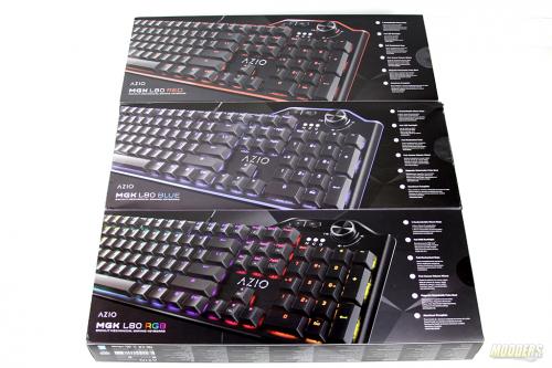AZIO MGK L80 Mechanical Keyboard Lineup Review AZIO, Mechanical Keyboard, MGK L80 2