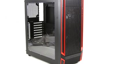 SilverStone RL 05 Gaming PC Case Review Redline 1
