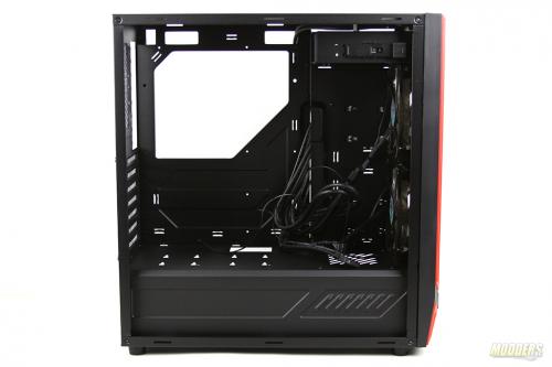 SilverStone RL 05 Gaming PC Case Review Case, led, RED, Redline, RL05, SilverStone 4