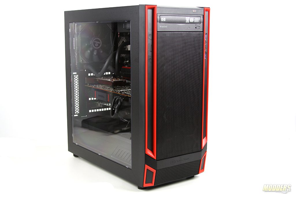 SilverStone RL 05 Gaming PC Case Review Case, led, RED, Redline, RL05, SilverStone 1