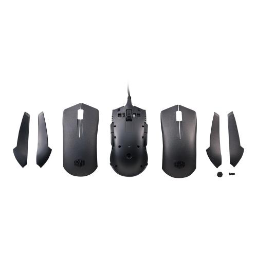 New Cooler Master MasterMouse Pro L Designed to be Highly Customizable Cooler Master, masterbuild, mastermouse pro l, mouse 6