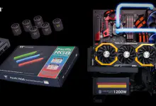Thermaltake Announces Pacific RGB LED Equipped Hard Tube Fittings 16mm, fittings, Liquid Cooling, rgb led, Thermaltake 8