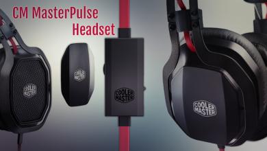 Cooler Master Introduces Over-ear MasterPulse Headset Cooler Master, earphone, Headphones / Audio, Headset, master pulse 2