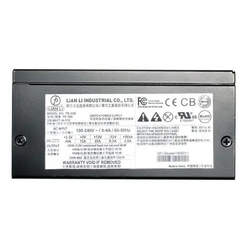 Lian Li Introduces Two New Compact SFX-L Power Supplies 7 Lian Li Introduces Two New Compact SFX-L Power Supplies Lian Li, pe-550, pe-750, sfx, sfx-L 6