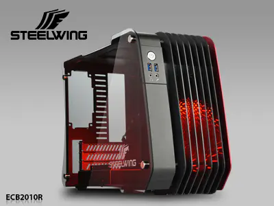 Enermax STEELWING Aluminum Case Launched with Two Color Options 2 Enermax STEELWING Aluminum Case Launched with Two Color Options aluminum, Enermax, steelwing, tempered glass 1