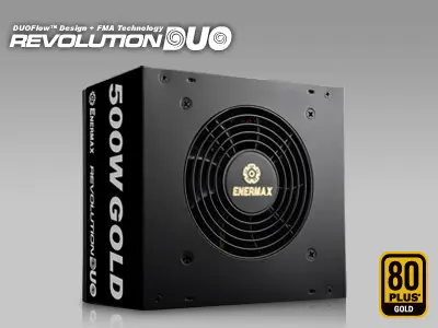ENERMAX Revolution DUO Power Supply Twice as Cool as Most PSUs 3 ENERMAX Revolution DUO Power Supply Twice as Cool as Most PSUs Enermax, power supply, revolution duo, twister bearing 2