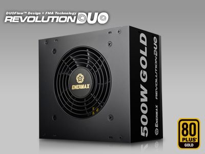 ENERMAX Revolution DUO Power Supply Twice as Cool as Most PSUs Enermax, power supply, revolution duo, twister bearing 1