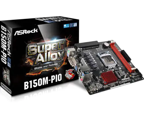 New ASRock Z170M-PIO2 Motherboard Has Angled PCI-E x16 Slot ASRock, b150m-pio, compact, micro-DTX, Motherboard, PIO, z170m-pio2 5