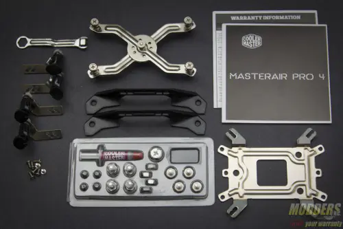 Cooler Master MasterAir Pro 3 and 4 CPU Cooler Review: Living Up to a Legacy 10 CM MasterAir Pro 4 Accessories