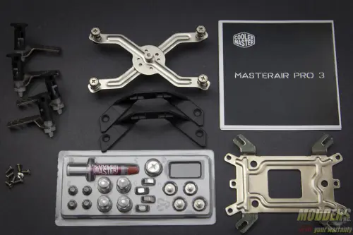 Cooler Master MasterAir Pro 3 and 4 CPU Cooler Review: Living Up to a Legacy 9 CM MasterAir Pro 3 Accessories