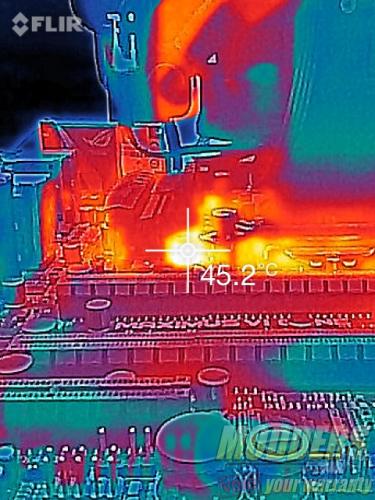 VRM temp Horizontal Cooler Master MasterLiquid Maker 92