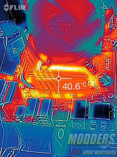 VRM temp Vertical Cooler Master MasterLiquid Maker 92