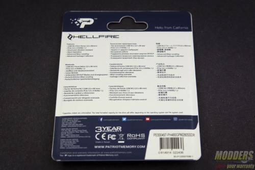 Patriot Hellfire M.2 480GB NVMe