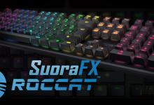 ROCCAT Introduces RGB LED Suora FX Frameless Mechanical Keyboard Keyboard, mechanical, ROCCAT, suora fx 1
