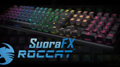 ROCCAT Introduces RGB LED Suora FX Frameless Mechanical Keyboard suora fx 1