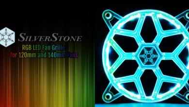 Silverstone FG Series Fan Grille Makes Any Fan an RGB LED Fan