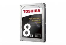Toshiba Increases N300 NAS HDD Capacity to 8TB