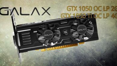 GALAX Announces Low-Profile GTX 1050 and 1050 Ti OC LP Video Cards