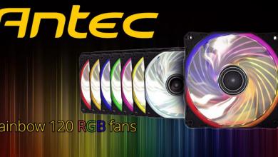 Antec Joins the RGB Bandwagon with New Rainbow 120 Fans Antec, cooling, Fans, led, rainbow 120, rgb 3