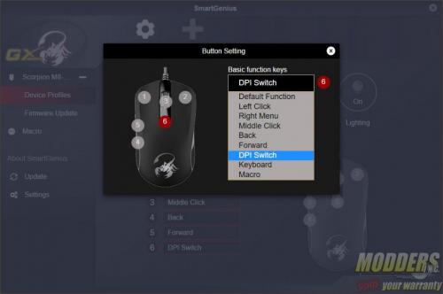 Genius GX Gaming Scorpion M8-610 SmartGenius Software