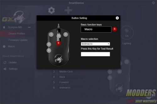 Genius GX Gaming Scorpion M8-610 SmartGenius Software