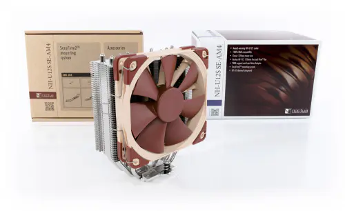 Noctua is Ryzen Ready with Special Edition AM4 Coolers and Free AM4 Upgrade Kit 3 NH-U12S SE AM4