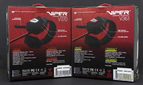 Patriot Viper V361 & V370 Gaming Headsets Review 3 Viper V361 & V370