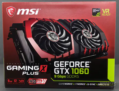 MSI GeForce GTX 1060 GAMING X PLUS Review 2 MSI GeForce GTX 1060 GAMING X PLUS