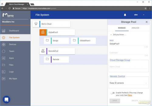 Morro Data: Your NAS in the Cloud Cloud, Morro Data, NAS, readynas, Storage 3