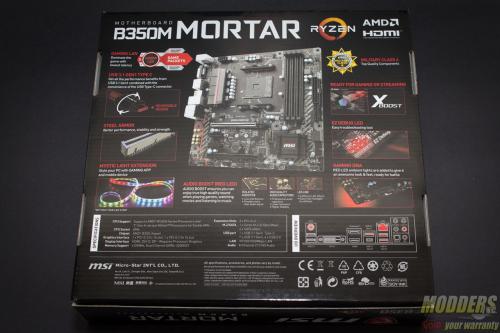 MSI B350M Mortar Motherboard