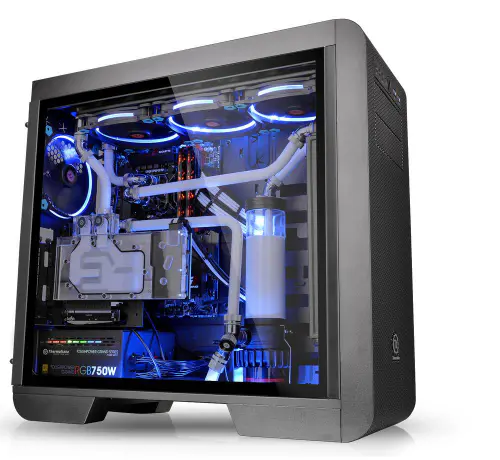 Thermaltake Updates Core V71, V51 and Suppressor F51 with Tempered Glass 3 Thermaltake Updates Core V71, V51 and Suppressor F51 with Tempered Glass Chassis, tempered glass, Thermaltake 2