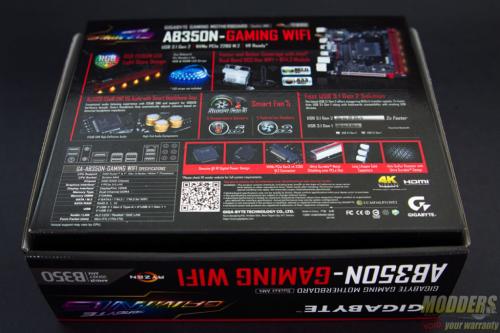 Gigabyte AB350N-Gaming WIFI AM4 Motherboard Review