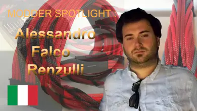 Modder Spotlight: Alessandro Falco Renzulli Braided Cables, international, italy, modder spotlight, new modder, sleeving 7