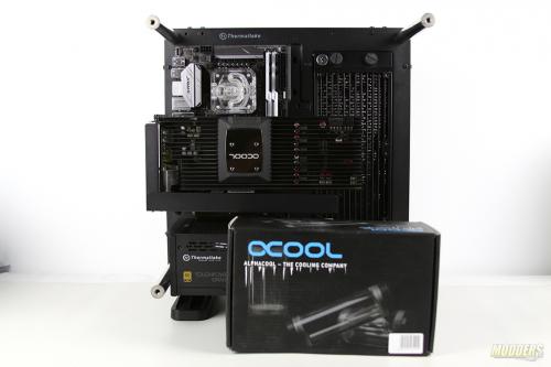 Water Cooling Your PC: Making of an Eye Candy Part 3: Radiator, Pump and Fans Installation AlphaCool, Core P1, Corsair, Eisbecher D5, EK CoolStream SE240 5
