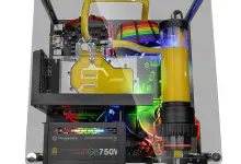 Unboxing and Building the Thermaltake CORE P1 Mini ITX Open Air Case 6 Thermaltake-CORE-P1-Yellow