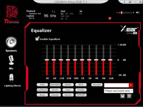 Tt eSPORTS Cronos Riing RGB 7.1 Headset Software