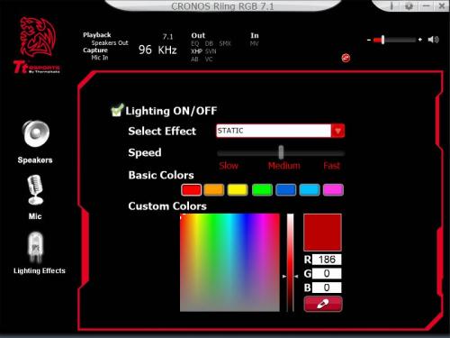 Tt eSPORTS Cronos Riing RGB 7.1 Headset Software