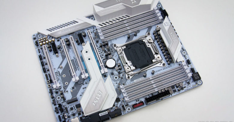 MSI X299 Tomahawk Arctic Motherboard Review
