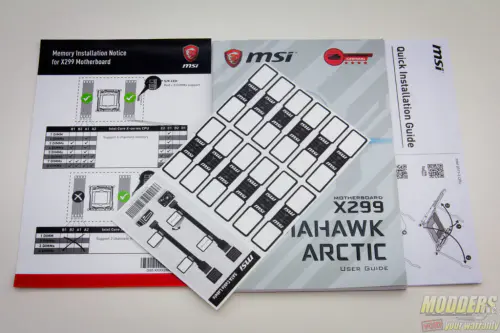 MSI X299 Tomahawk Arctic Motherboard Review