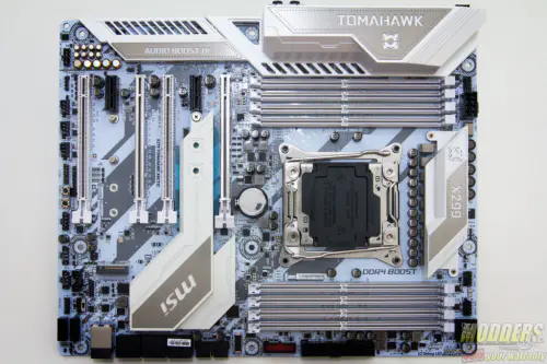 MSI X299 Tomahawk Arctic Motherboard Review