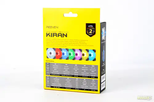 Reeven Kiran RGB 120mm Fan Overview 3 Reeven Kiran RGB High Airflow Overview