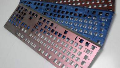 Modding Three Gram Keyboard Plates for Tesoro to Giveaway modding 50