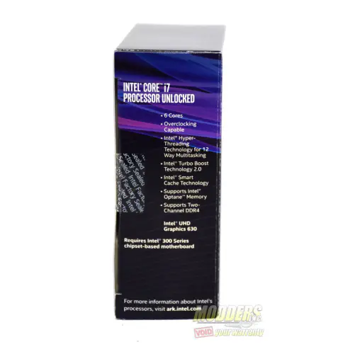 Intel Core i7 8700k CPU Review 6 Intel Core i7 8700k