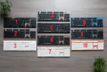 Pick Your Three Favorite Tesoro Keyboard Designs and Win it! 3 Modders Inc Tesoro Keyboard giveaway